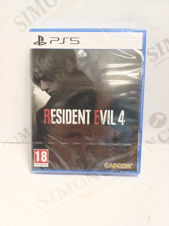 SEALED RESIDENT EVIL 4 GAME FOR PS5