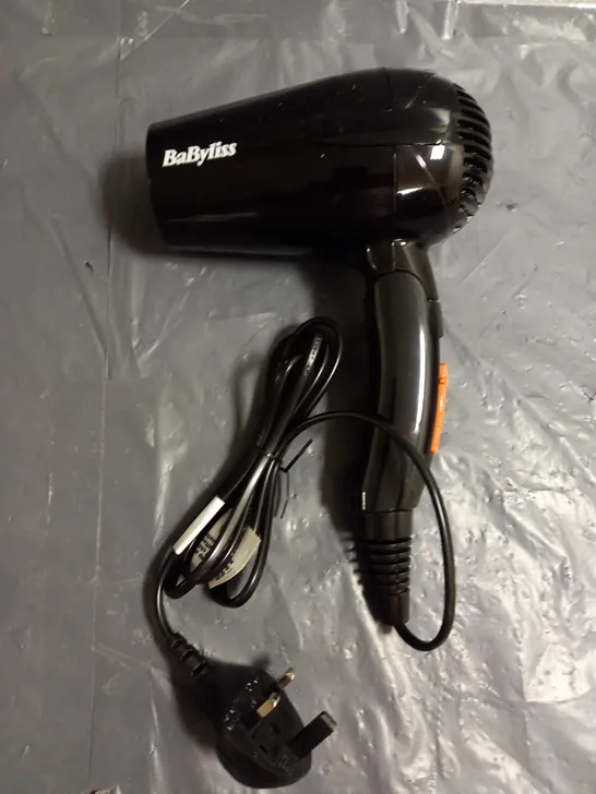 BABYLISS HAIR DRYER IN BLACK