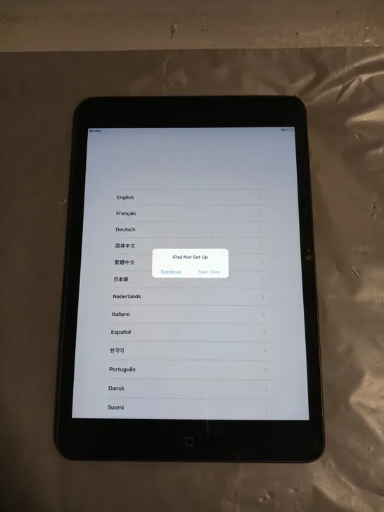 APPLE IPAD MINI WIFI + CELLULAR TABLET IN BLACK