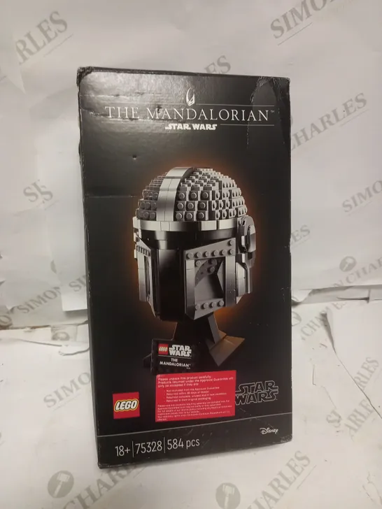 LEGO STAR WARS THE MANDALORIAN DIN DJARIN HELMET [SET 75328] RRP £70