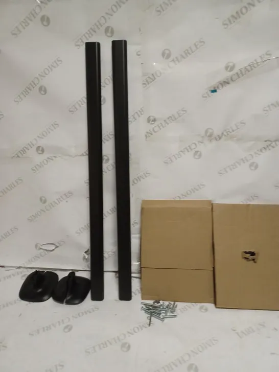 SET OF 2 FLOOR STANDS S1-FXX2 - BLACK 