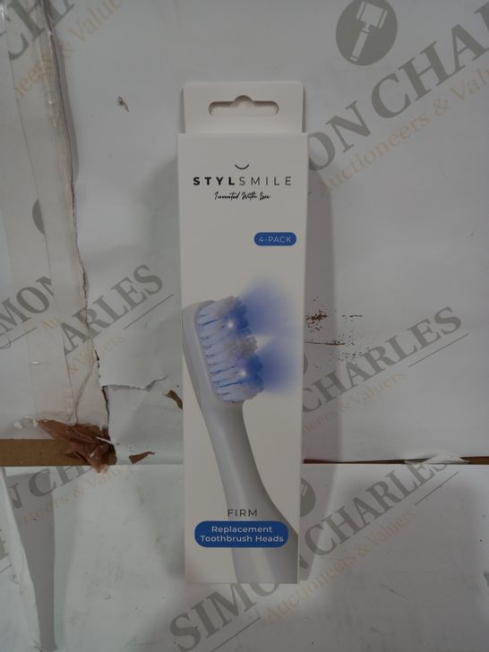 STYLSMILE FIRM REPLACEMENT TOOTHBRUSH HEADS