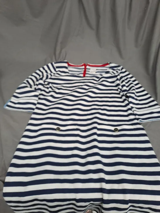 JOULES MARINERS CRADE UK 14 STRIPED DRESS