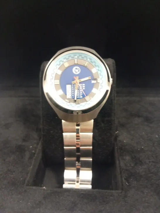 BOXED CONSTATIN WEISZ STAINLESS STEEL 5ATM WATER RESISTANT LIMITED EDITION WRIST WATCH