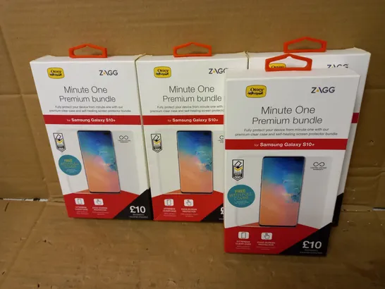 ZAGG MINUTE ONE PREMIUM BUNDLE  - FOR SAMSUNG GALAXY S10+