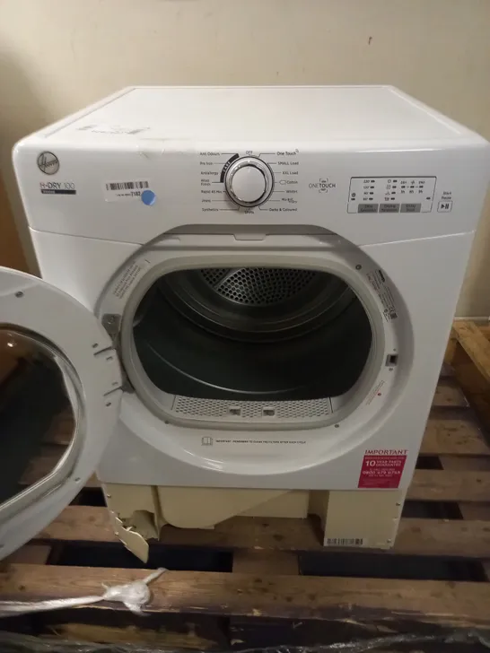 HOOVER HLEV9LG FREESTANDING VENTED TUMBLE DRYER - COLLECTION ONLY 