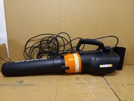 WORX WG518E AIR TURBINE CORDED LEAF BLOWER