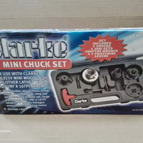 BOXED CLARKE 2" MINI  CHUCK SET