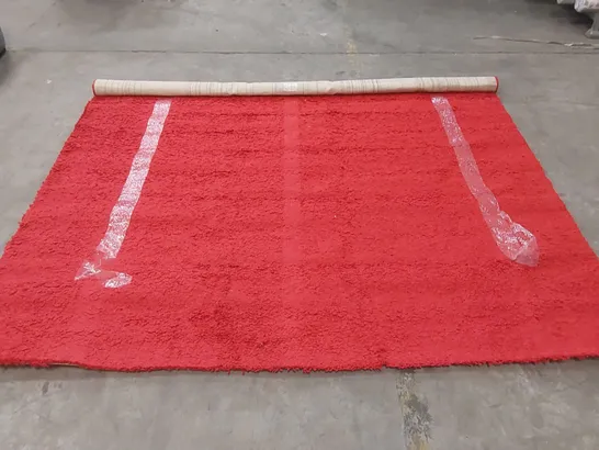 BRAND NEW PACO HOME SKY AREA RUG - RED // SIZE: 300 X 400cm