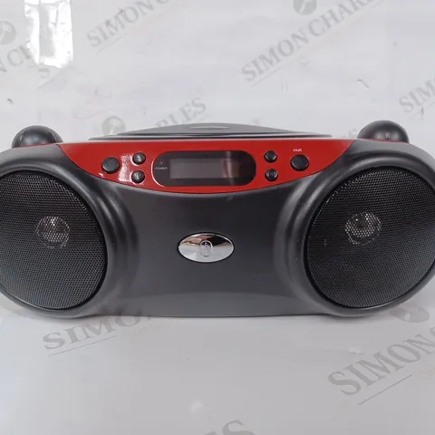 BOXED BLUETOOTH CD BOOMBOX