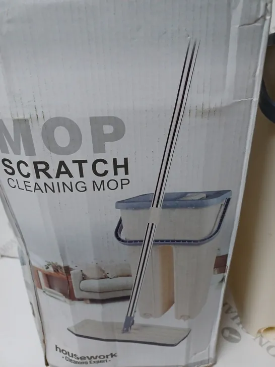 BOXED HOUSEWORK SCRATCH CLEANING MOP