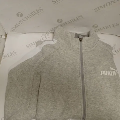 PUMA REGULAR FIT TRACK TOP - GREY - 2XL. 