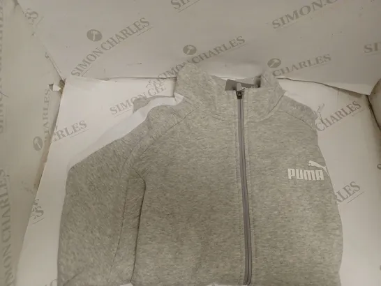 PUMA REGULAR FIT TRACK TOP - GREY - 2XL. 