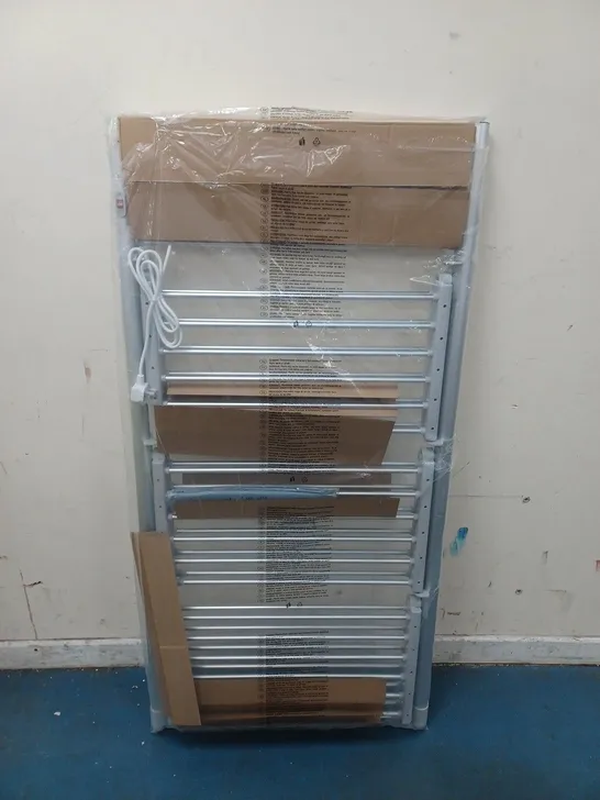 BOXED ORGANISED OPTIONS 3 TIER HEATED AIRER WITH 21M DRYING SPACE & COVER - COLLECTION ONLY