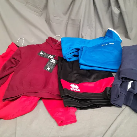 LARGE BOX OF ASSORTED ERREA CLOTHING ITEMS IN VARIOUS SIZES AND COLOURS