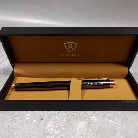 RUCKSTUHL STAINLESS STEEL LUXURY PEN IN GIFT BOX