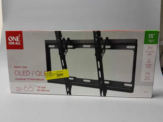 ONE FOR ALL SMART LINE UNIVERSAL WALL MOUNT FOR TVS 32-65 INCH