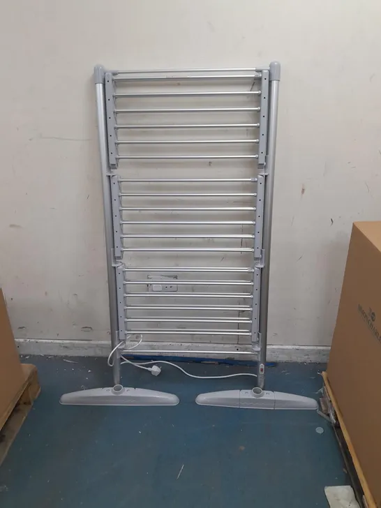 BOXED ORGANISED OPTIONS 3 TIER HEATED AIRER WITH 21M DRYING SPACE - COLLECTION ONLY