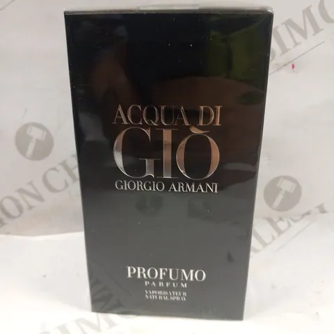 BOXED AND SEALED GIORGIO ARMANI ACQUA DI GIO PROFUMO 125ML