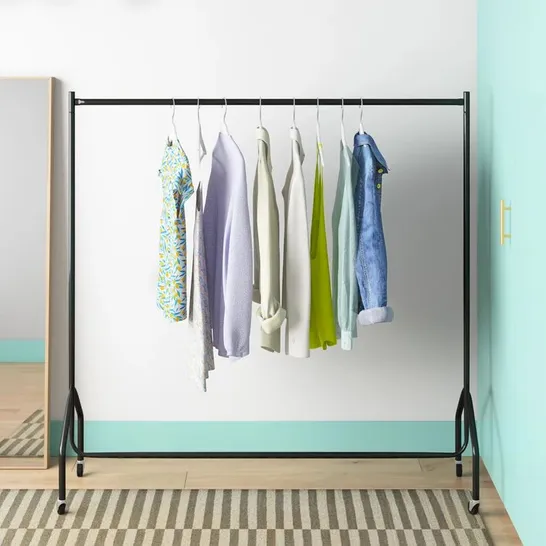 150CM ROLLING CLOTHES RACKS 