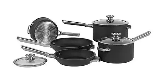 OUTLET NINJA STACKABLE 5 PC COOKWARE SET C5500UK