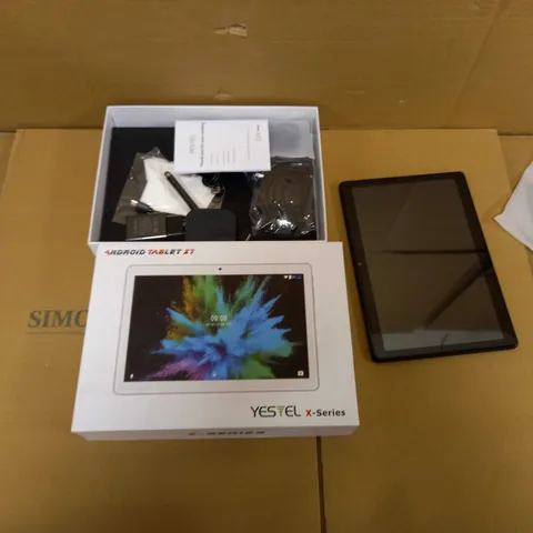 BLACK YESTEL X-SERIES ANDROID TABLET X7