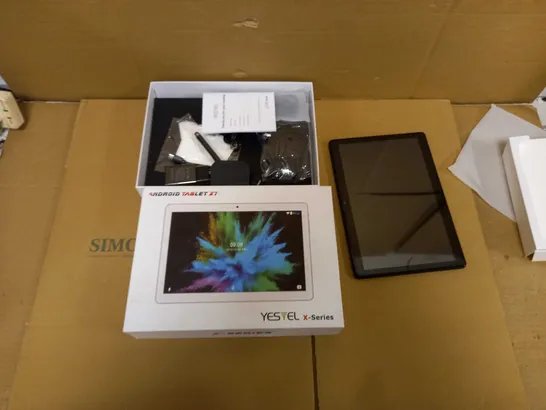 BLACK YESTEL X-SERIES ANDROID TABLET X7