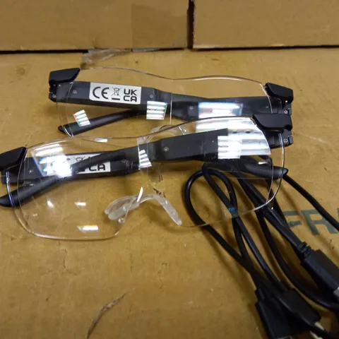 SCREWFIX TWIN PACK USB MAGNIFYING GLASSES 