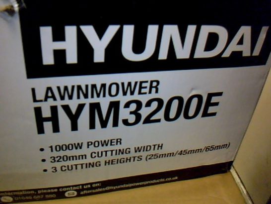 HYUNDAI 32CM LIGHTWEIGHT ROTARY ELECTRIC LAWN MOWER