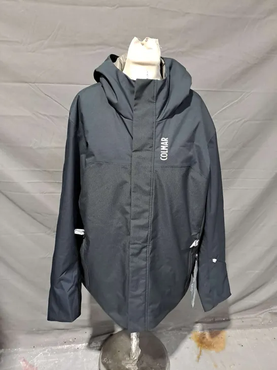 COLMAR WATERPROOF COAT IN BLACK SIZE XL