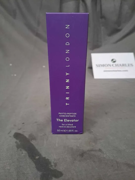 SEALED TRINNY LONDON PHYTO/PEPTIDE CONCENTRATE THE ELEVATOR 50ML