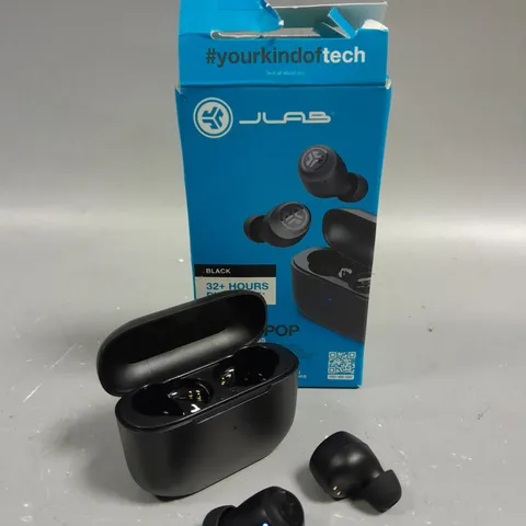 BOXED JLAB GO AIR POP TRUE WIRELESS EARPHONES 