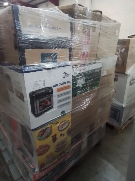 PALLET OF APPROXIMATELY 28 UNPROCESSED RAW RETURN HOUSEHOLD AND ELECTRICAL GOODS TO INCLUDE;