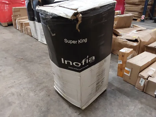 BRAND NEW BOXED INOFIA SUPER KING MEMORY FOAM MATTRESS TOPPER (1 BOX)