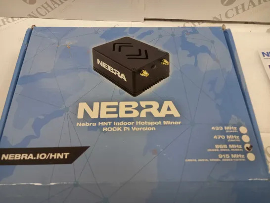 BOXED NEBRA HNT INDOOR HOTSPOT MINER ROCK PI VERSION