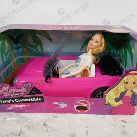 TIFFANY'S WORLD - TIFFANY'S CONVERTIBLE COUPE