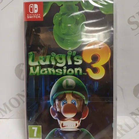 SEALED NINTENDO SWITCH LUIGIS MANSION 3 GAME