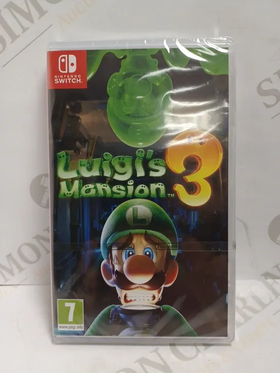 SEALED NINTENDO SWITCH LUIGIS MANSION 3 GAME