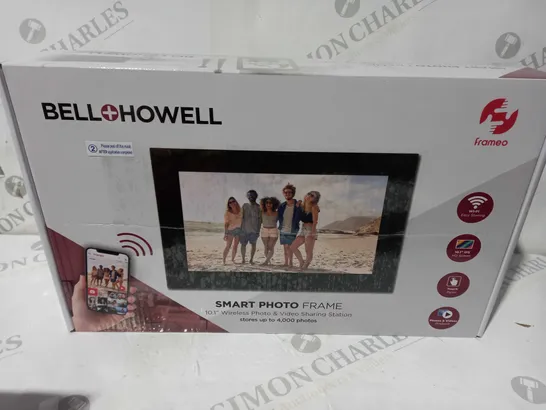 BOXED BELL & HOWELL SMART PHOTO FRAME 10.1" BHDPF101