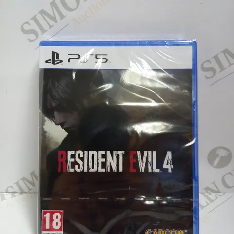 SEALED RESIDENT EVIL VIDEO GAME FOR PS5