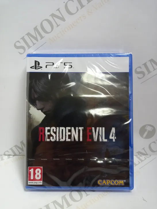 SEALED RESIDENT EVIL VIDEO GAME FOR PS5