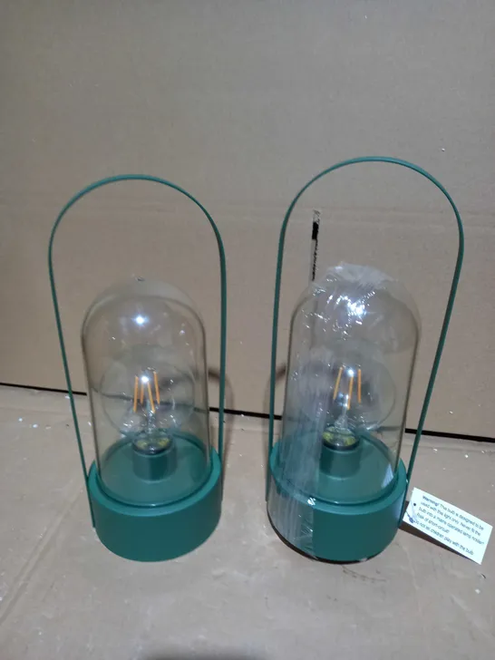 BUNDLEBERRY BY AMANDA HOLDEN SET OF 2 INDOOR OUTDOOR LANTERNS