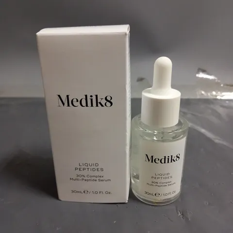 BOXED MEDIK8 LIQUID PEPTIDES SERUM 30ML