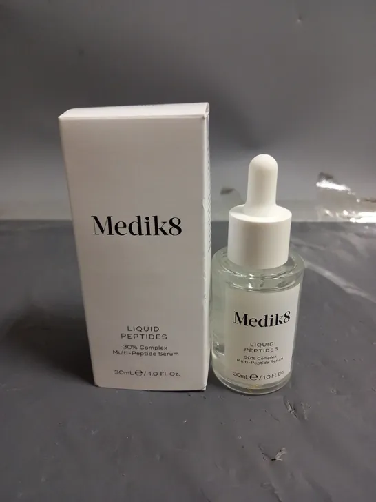 BOXED MEDIK8 LIQUID PEPTIDES SERUM 30ML