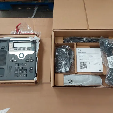 BOXED CISCO COMMERCIAL WORKPLACE PHONE SYSTEM -7811