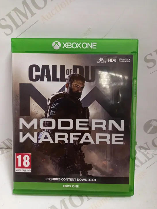 CALL-OUT MODERN WARFARE GAME FOR XBOX ONE