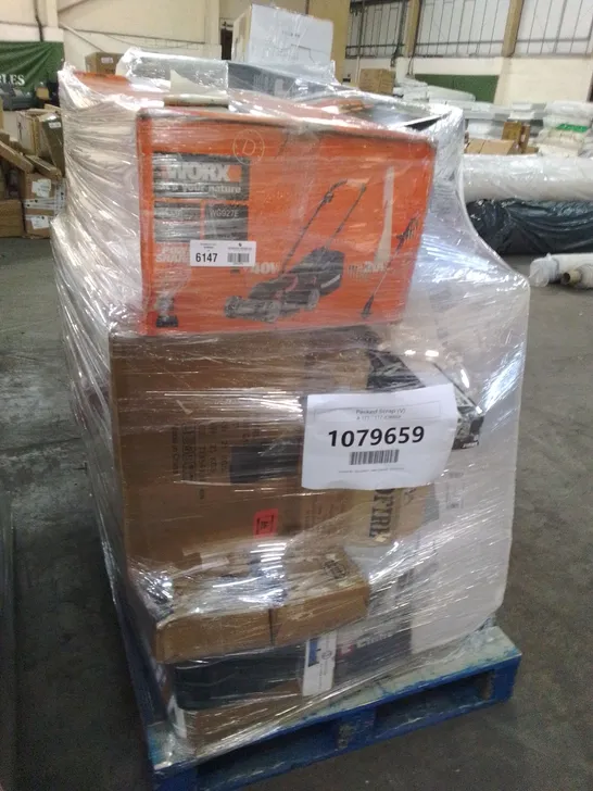 PALLET OF APPROXIMATELY 23 UNPROCESSED RAW RETURN HOUSEHOLD AND ELECTRICAL GOODS TO INCLUDE;