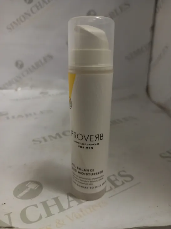 PROVERB LIFE FUELLED SKINCARE FOR MEN OIL BALANCE PRO MOISTURISER