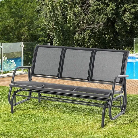 BAGGED FOLDING METAL BENCH