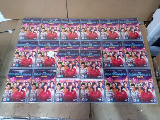 LOT OF APPROXIMATELY 20 SEALED 'THE INBETWEENERS MOVIE' DVDS